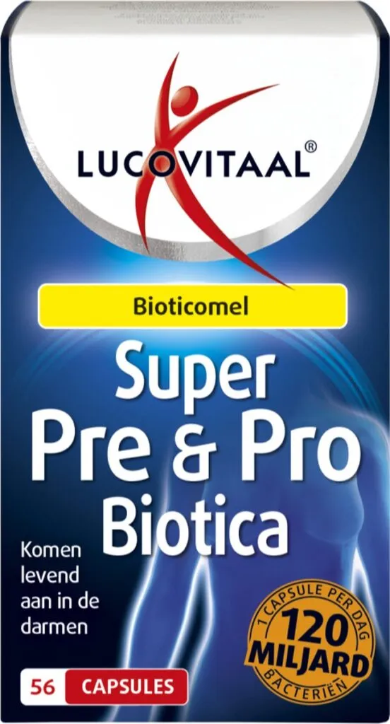 Lucovitaal Pre & Probiotica 120 Miljard Bacteriën (56 capsules)