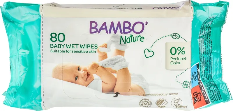 Bambo Nature Billendoekjes (80 stuks)