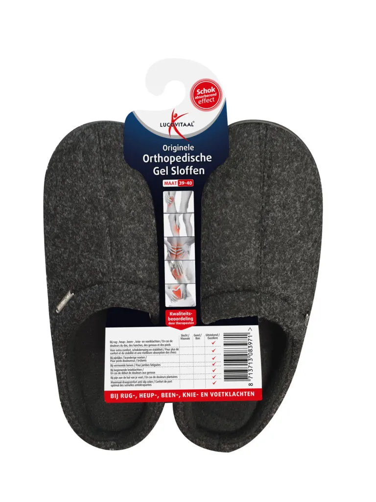 Lucovitaal Orth. Gel Sloffen 39-40 Hanger (1 paar)