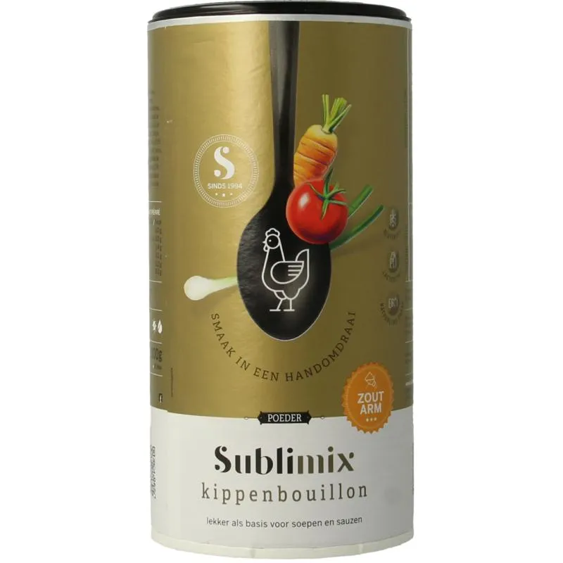 Sublimix Kippenbouillon Zoutarm (300 gr)