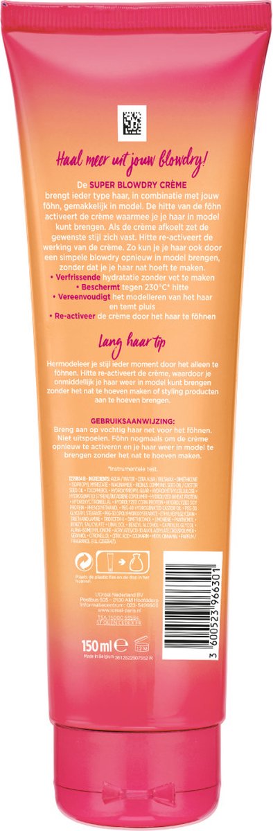 L'Oréal Elvive Dream Lenghts Blowdry Creme (150 ml)