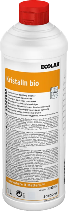 Ecolab Sanitairreiniger Kristalin Bio (1000 ml)
