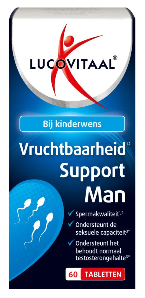 Lucovitaal Vruchtbaarheid Support Man (60 tabletten)