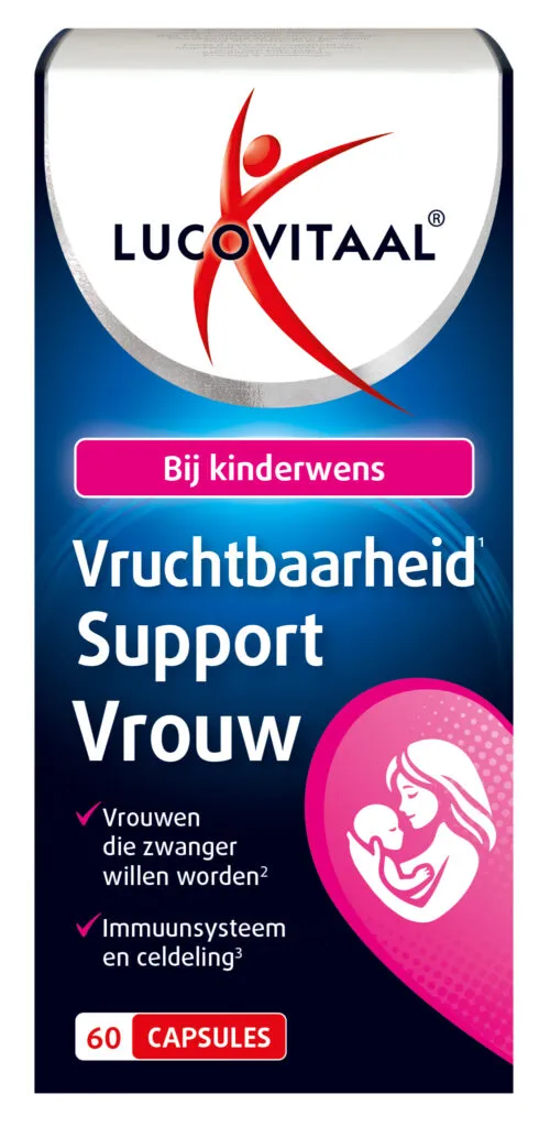 Lucovitaal Vruchtbaarheid Support Vrouw (60 capsules)