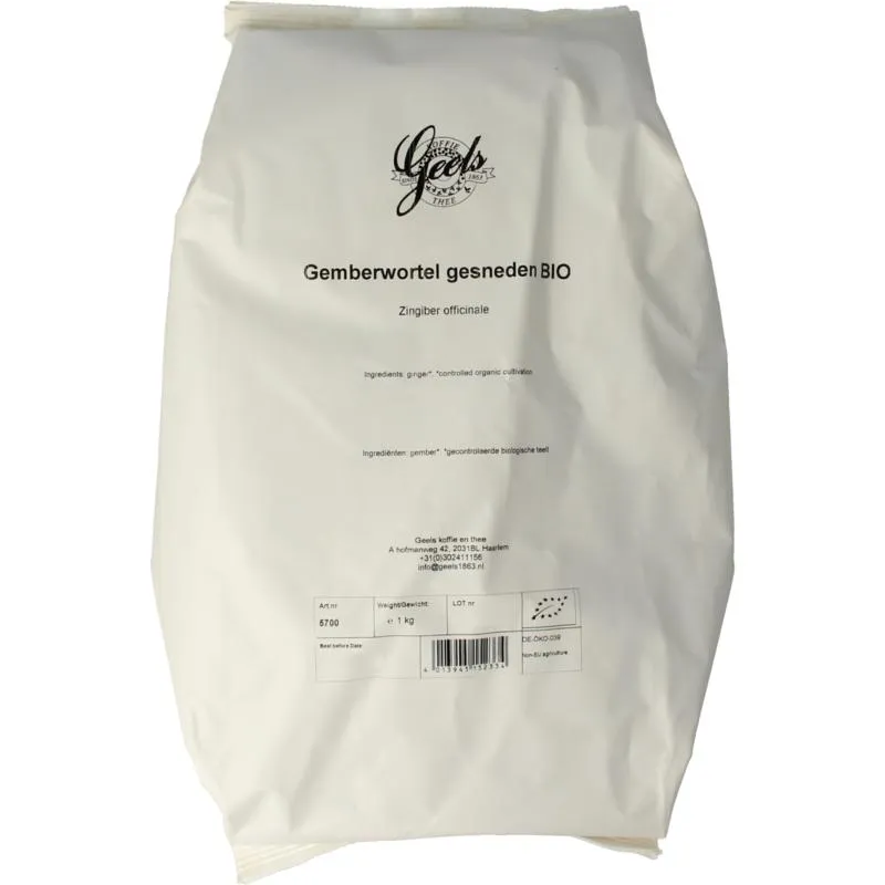 Geels Gemberwortel Gesneden Bio (1000 gr)