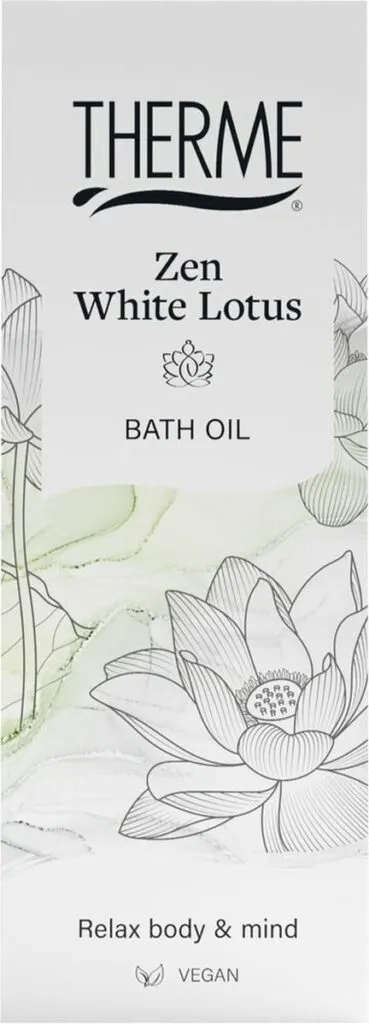 6x Therme Zen white lotus bath oil (100 ml)