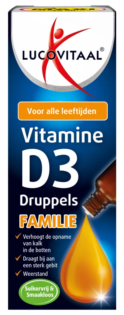Lucovitaal D3 Vitamine Druppels Familie (50 ml)