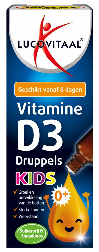 Lucovitaal D3 Vitamine Druppels Kids (50 ml)