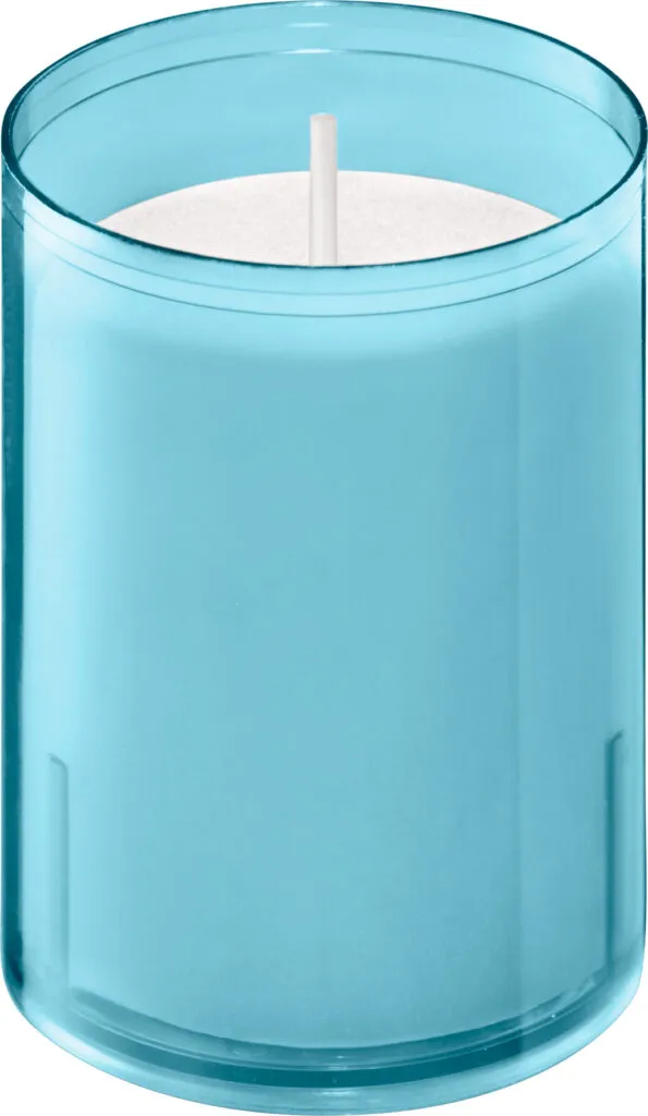 Bolsius Horeca Relight® Navullingen 64/52 Blauw (20 stuks)