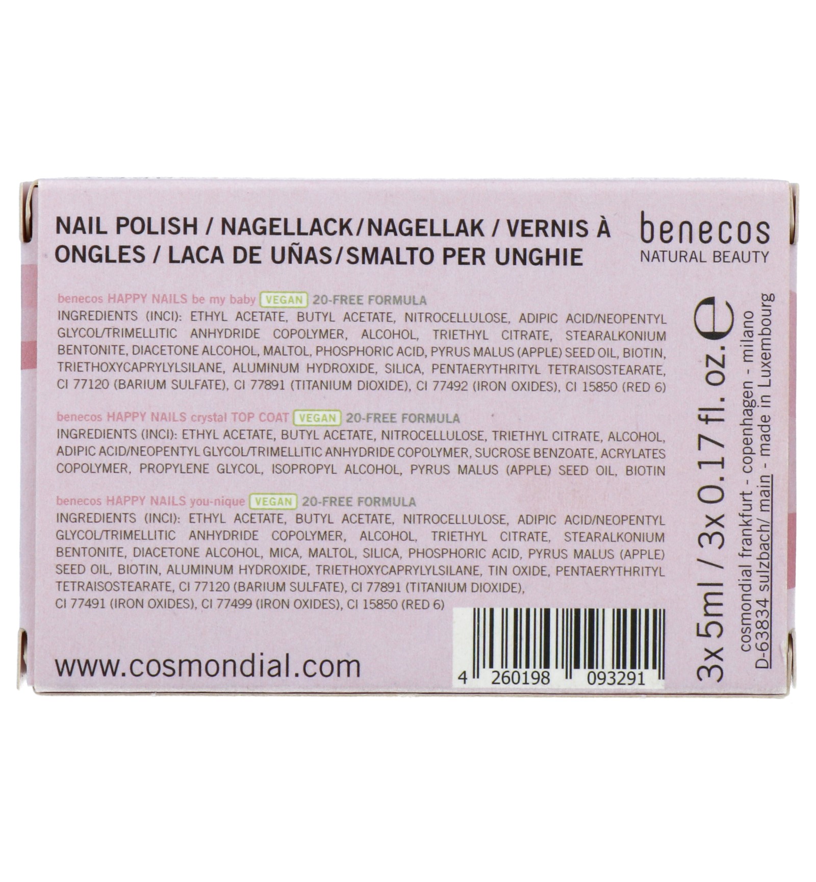 Benecos Nagellak Nude Obsession Gift set (1 stuk) - image 2