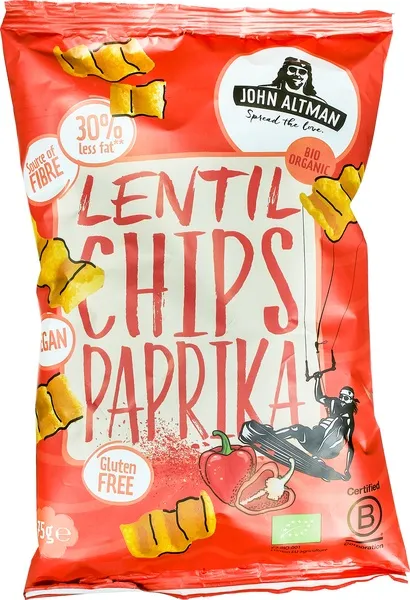John Altman Linzenchips Paprika (75 gr)