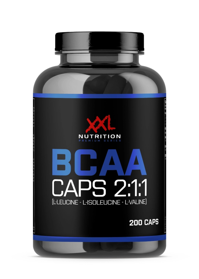 XXL Nutrition BCAA Caps 1000mg (200 capsules)