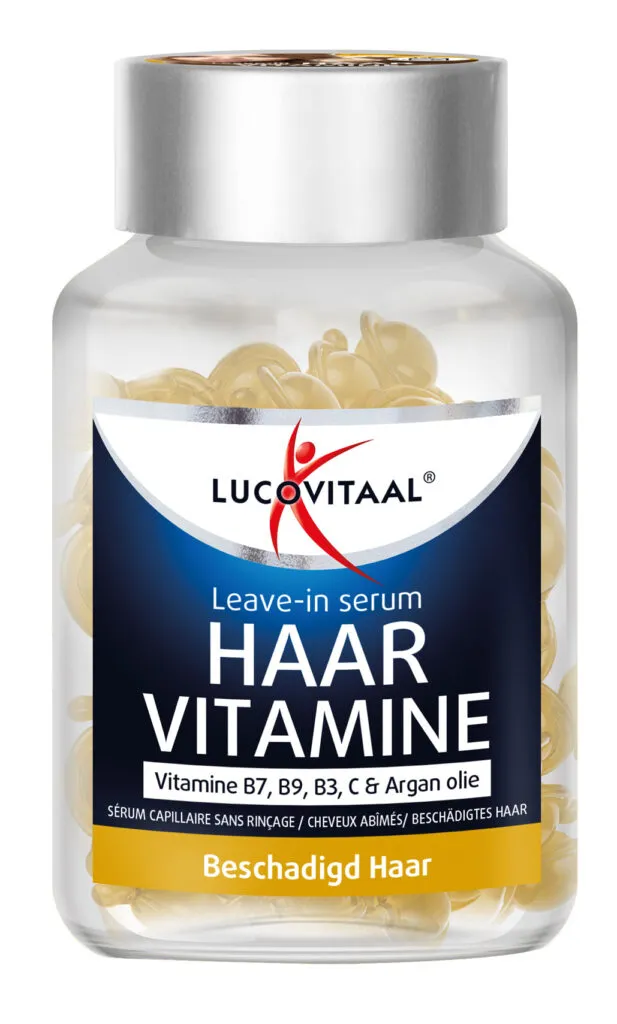 Lucovitaal Leave-in Serum Vitamine - Beschadigd Haar (25 twist capsules)