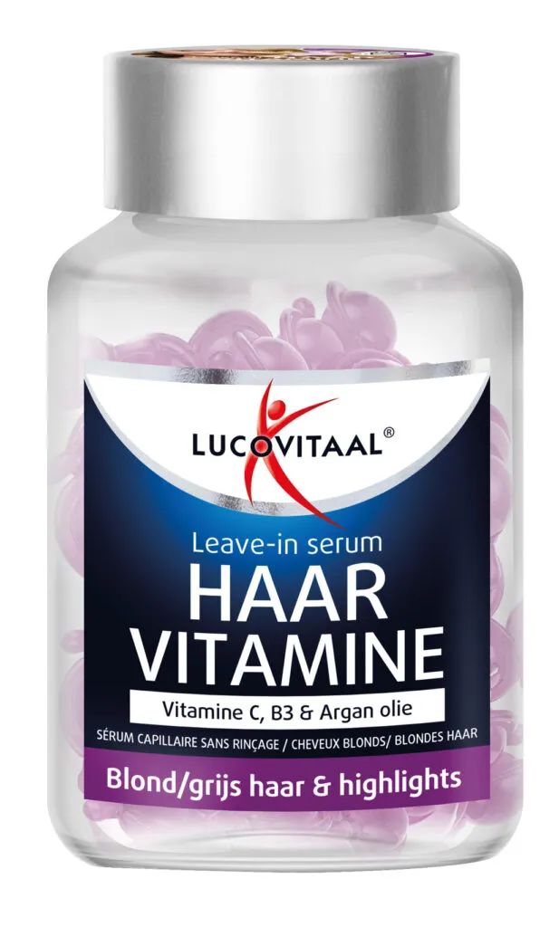 Lucovitaal Leave-in Serum Vitamine - Blond/Grijs Haar (25 twist capsules)