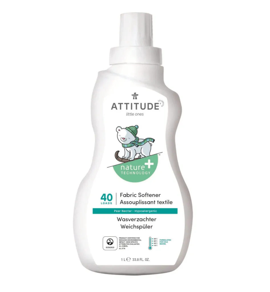 Attitude Little Ones Wasverzachter 40 Beurten Pear Nectar (1000 ml)