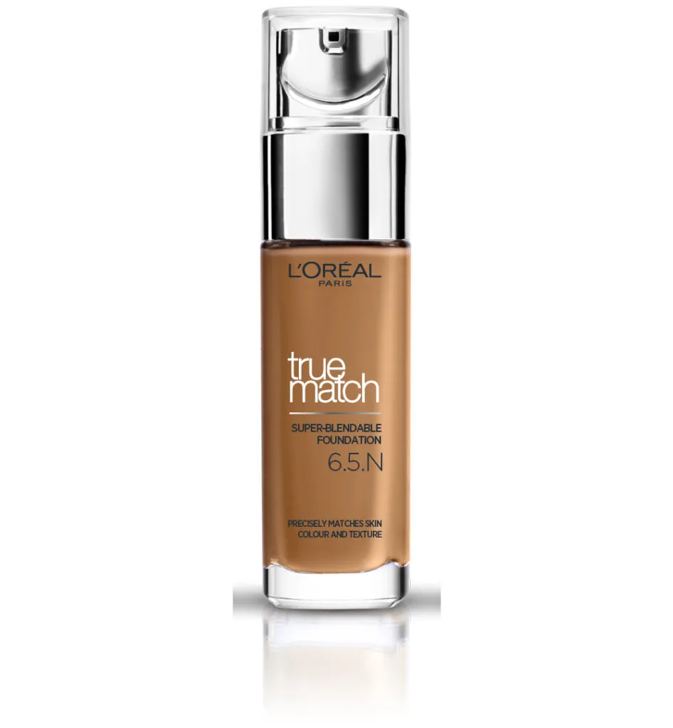 L'Oréal True match foundation 6.5D/6.5W caramel (1 stuk)