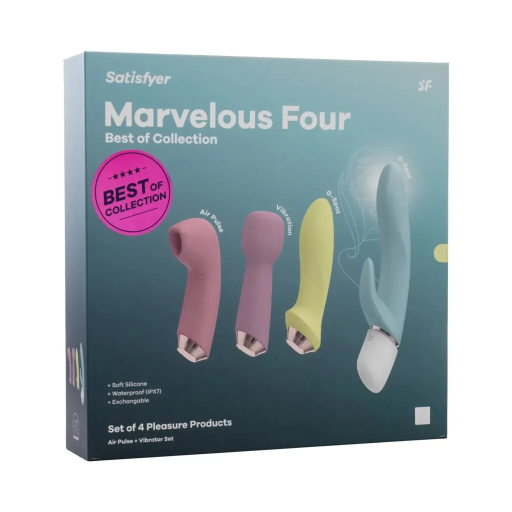 Satisfyer Marvelous Four Set Multicolor (1 set)