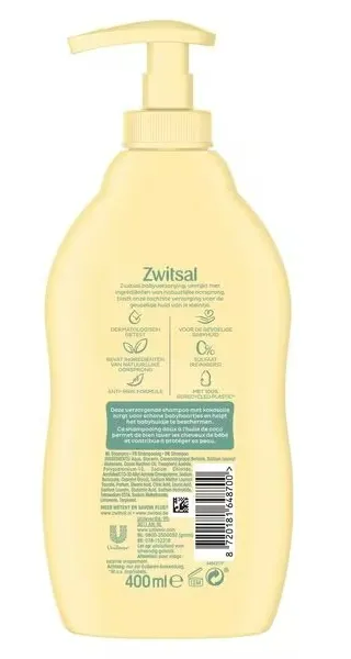 Zwitsal Shampoo met Pompje (400 ml)
