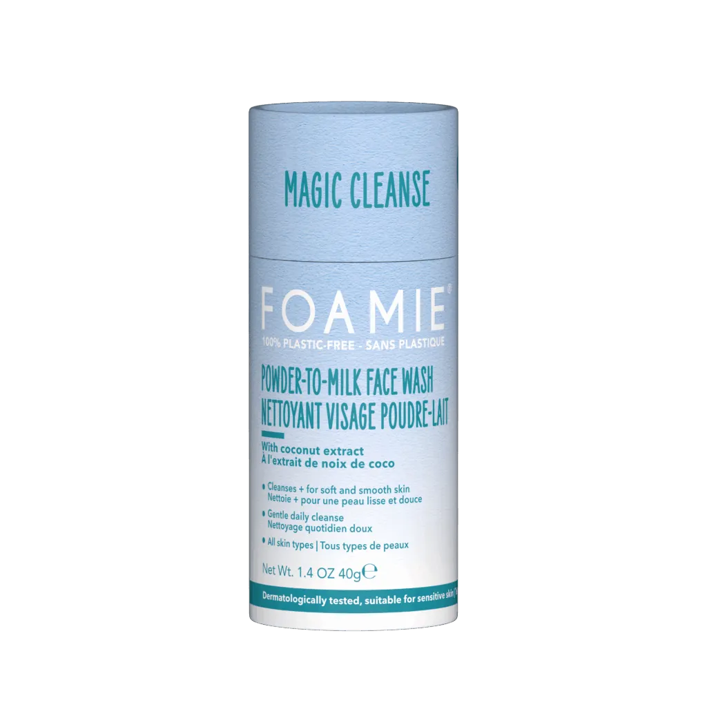 Foamie Magic Cleanse Powder To Milk Face Wash (40 gr)