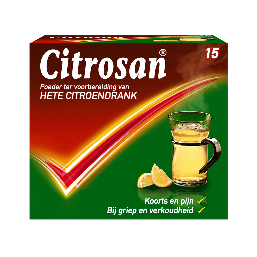 Citrosan Hete citroendrank (15 zakjes)