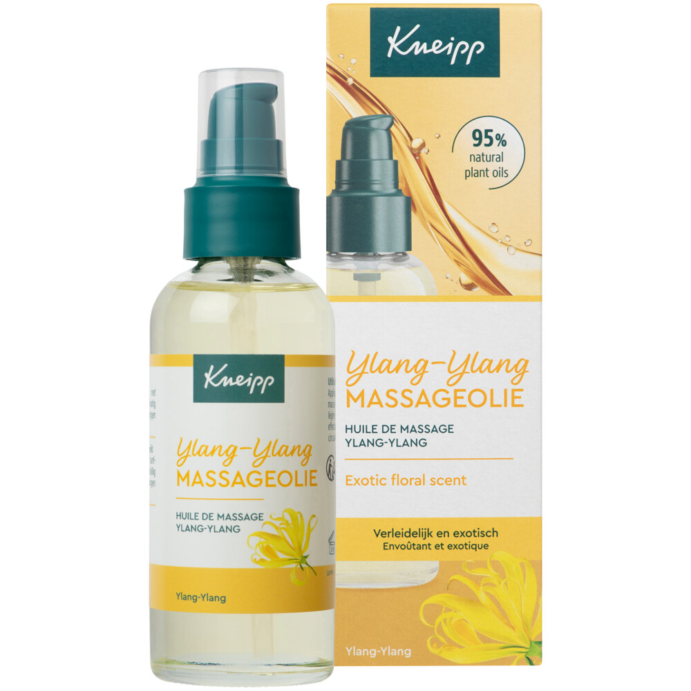 Kneipp Massageolie Ylang-Ylang met Pompje (100 ml)