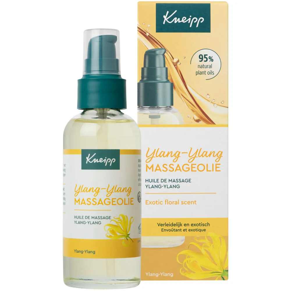 Kneipp Massageolie Ylang-Ylang met Pompje (100 ml)