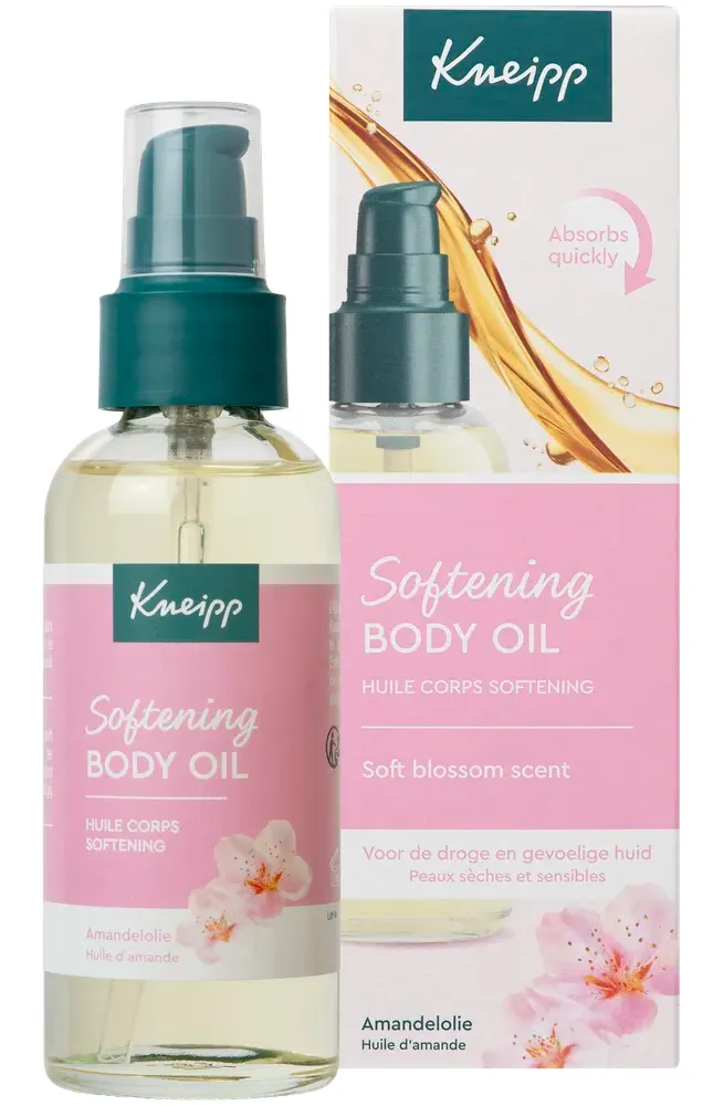 Kneipp Body Oil Soft Skin met Pompje (100 ml)