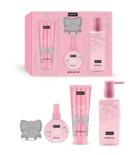 Sence Collection Glitz & Glam Silver Glow Body Giftset (1 set)