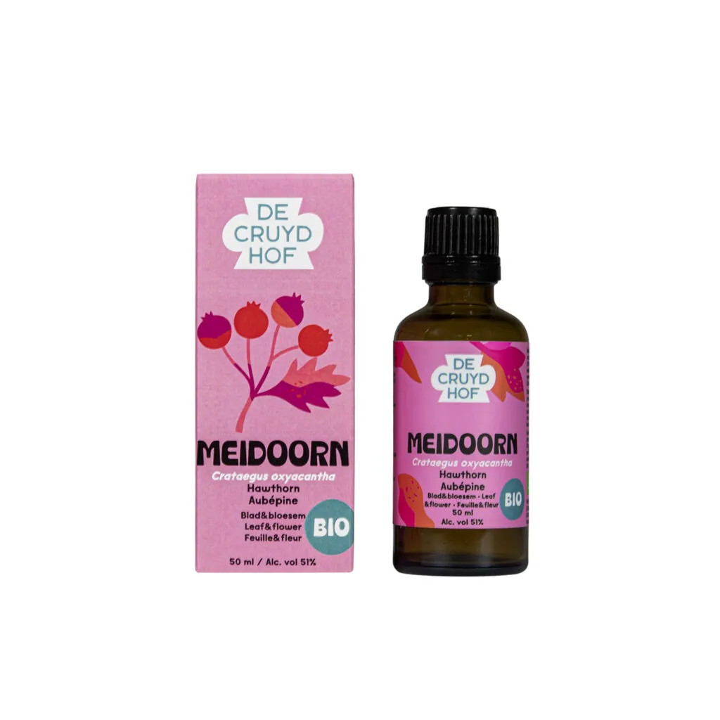 Cruydhof Crataegus Oxyacantha Fol & Flor/Meidoorn Bio (50 ml)