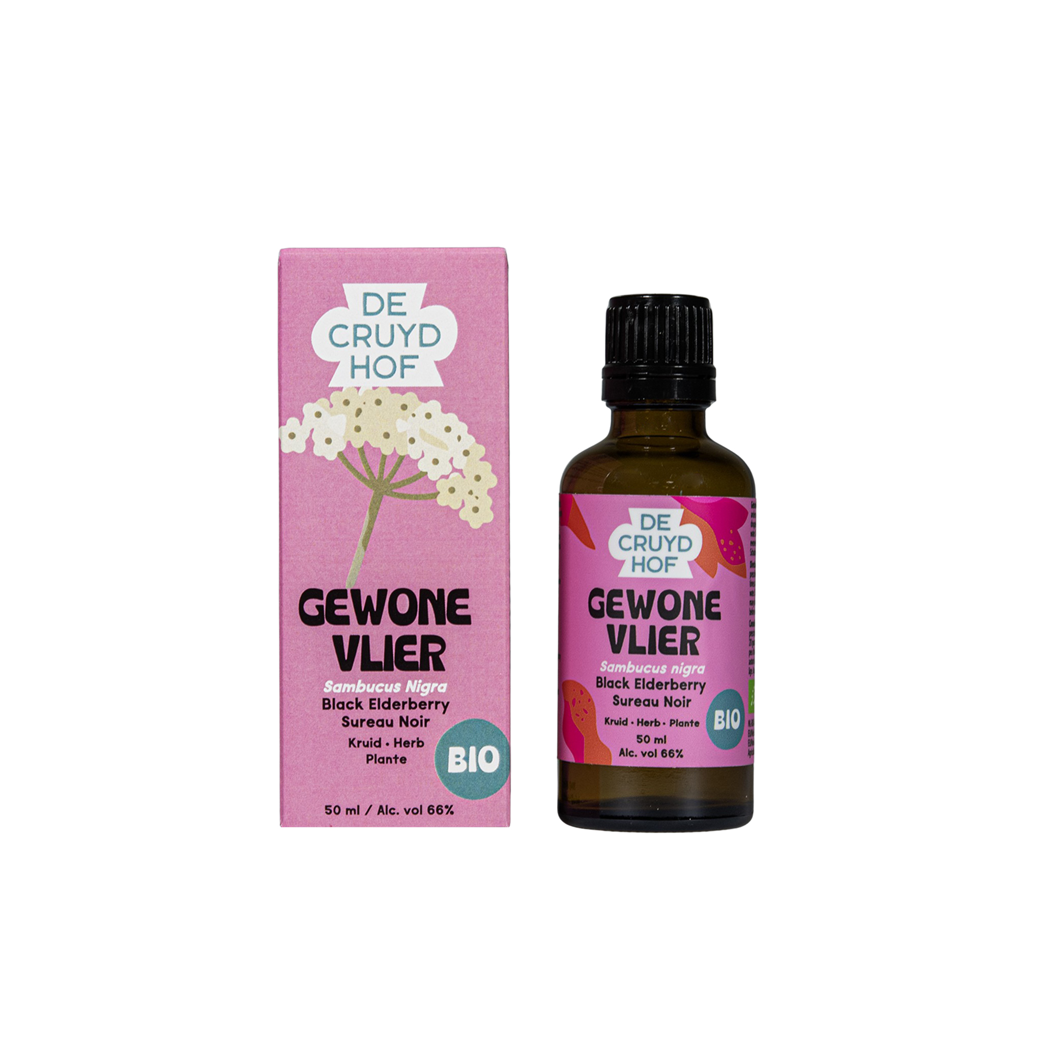 Cruydhof Sambucus Nigra Hrb/Gewone Vlier Bio (50 ml)