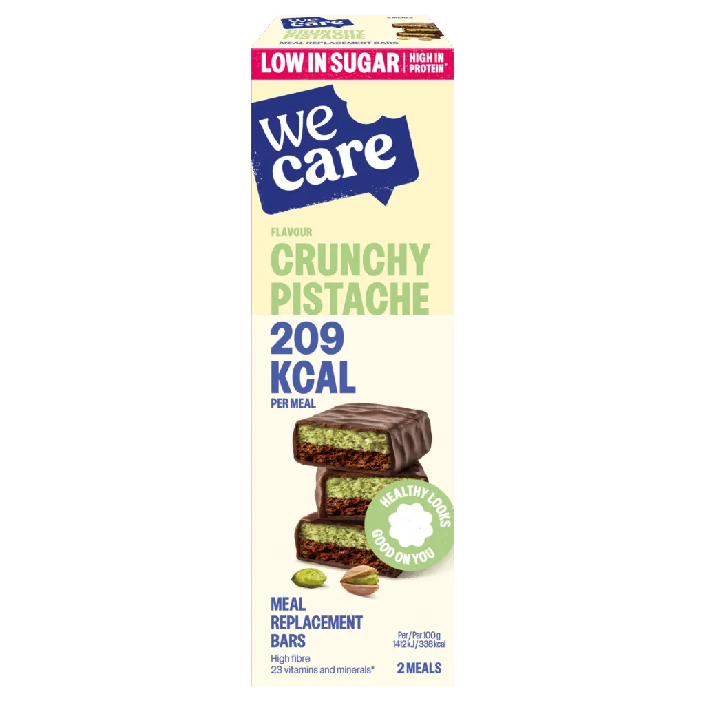 WeCare Bars Crunchy Pistache (2 stuks)