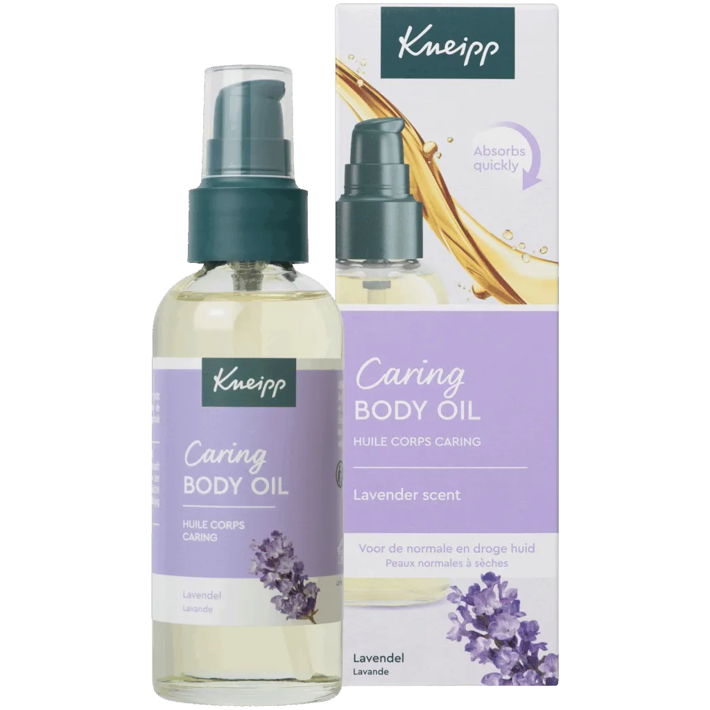 Kneipp Massageolie Relaxing met Pompje (100 ml)