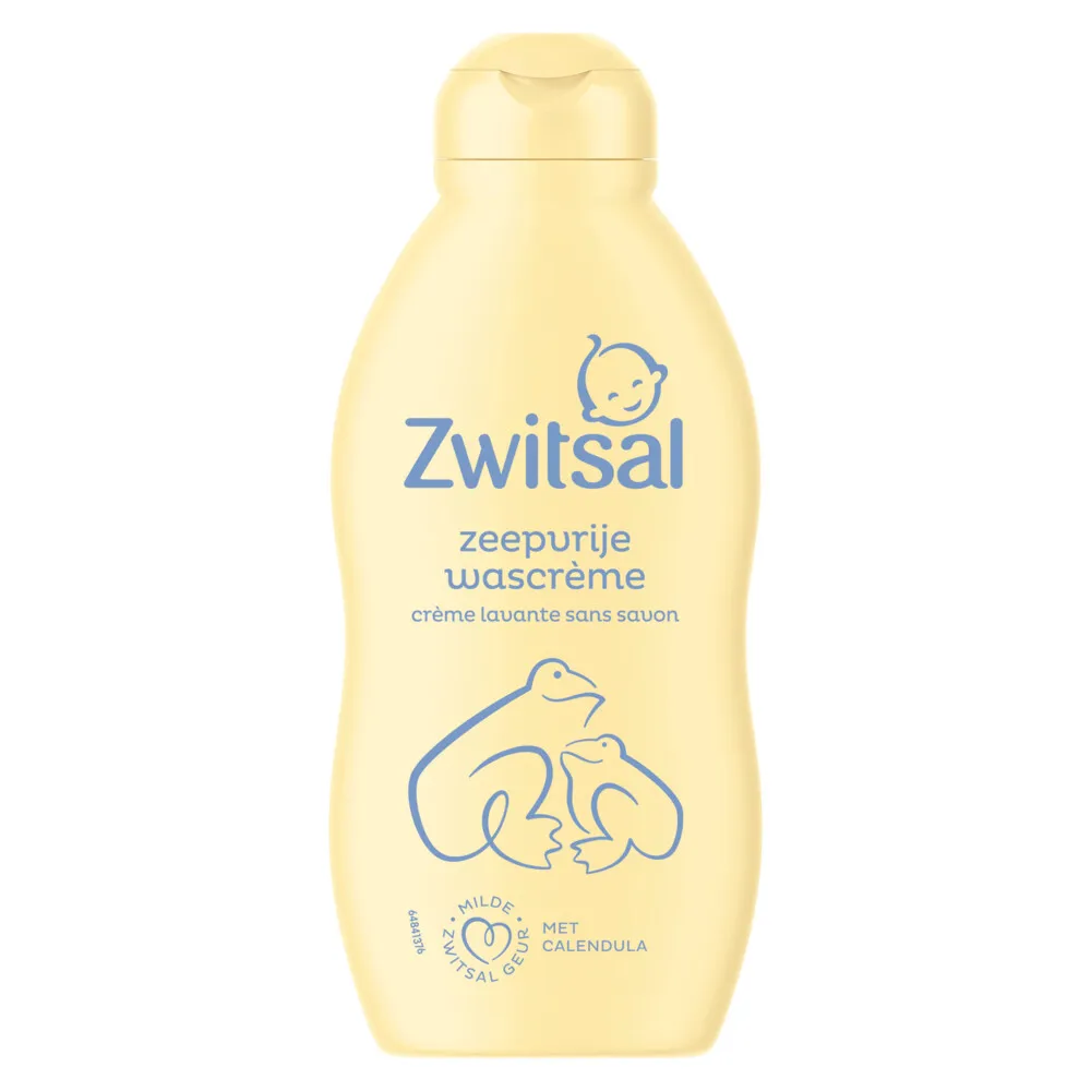 Zwitsal Wascreme Zeepvrij (200 ml)