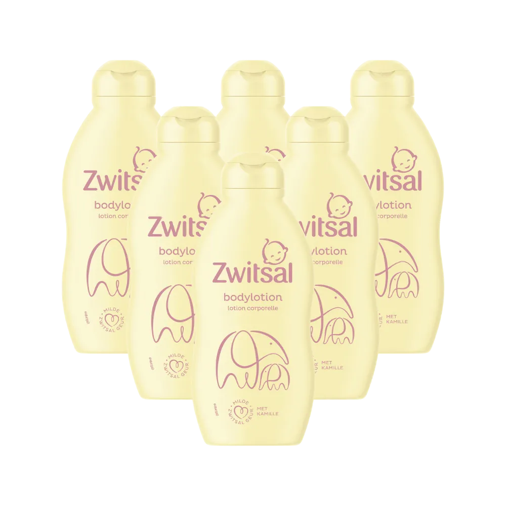 6x Zwitsal Bodylotion (200 ml)