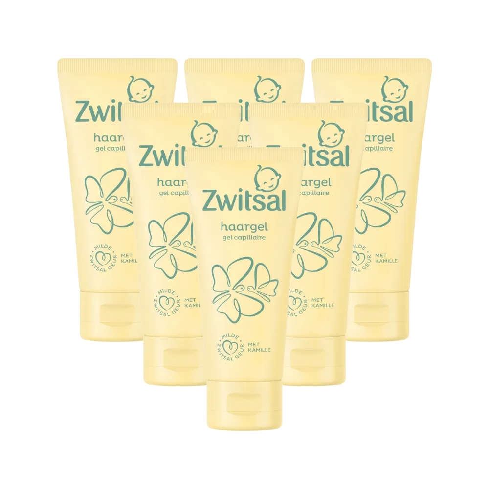 6x Zwitsal Haargel Goedemorgen (100 ml)