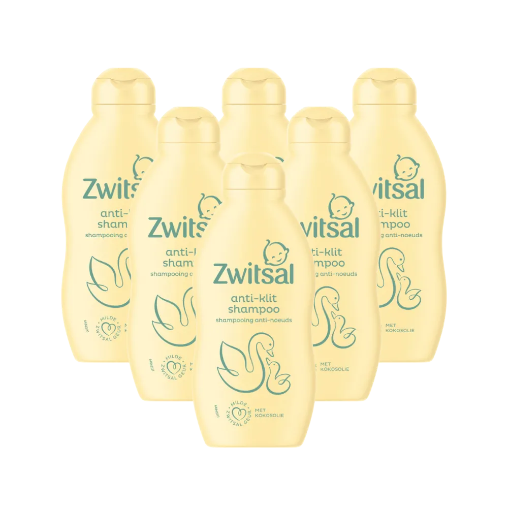 6x Zwitsal Shampoo Anti Klit (200 ml)