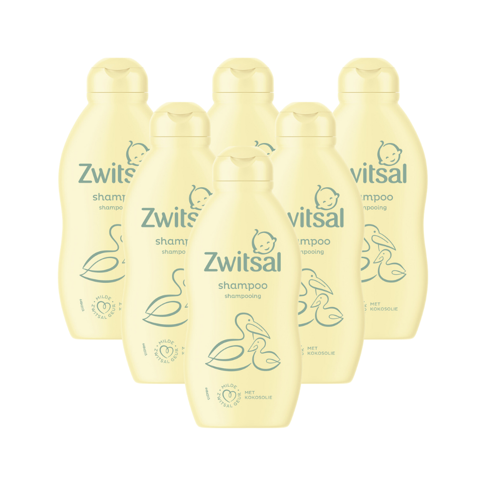 6x Zwitsal Shampoo Regular (200 ml)