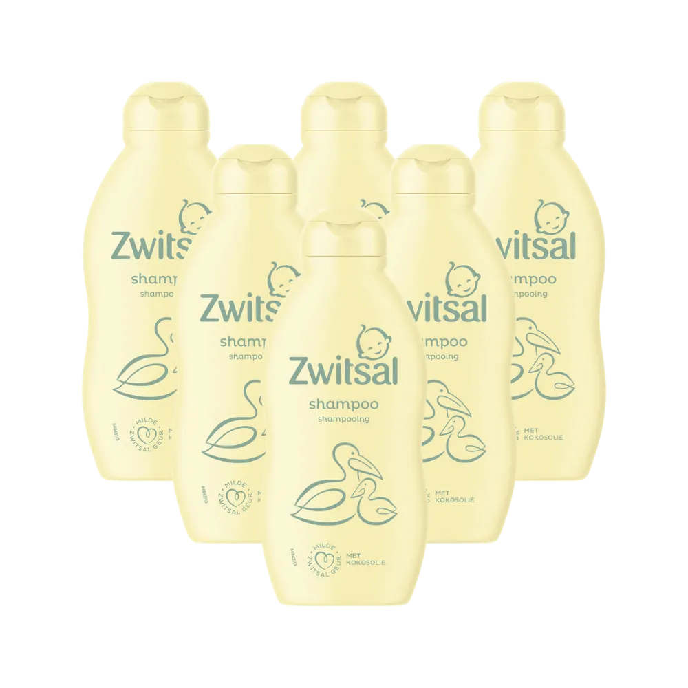 6x Zwitsal Shampoo Regular (200 ml)