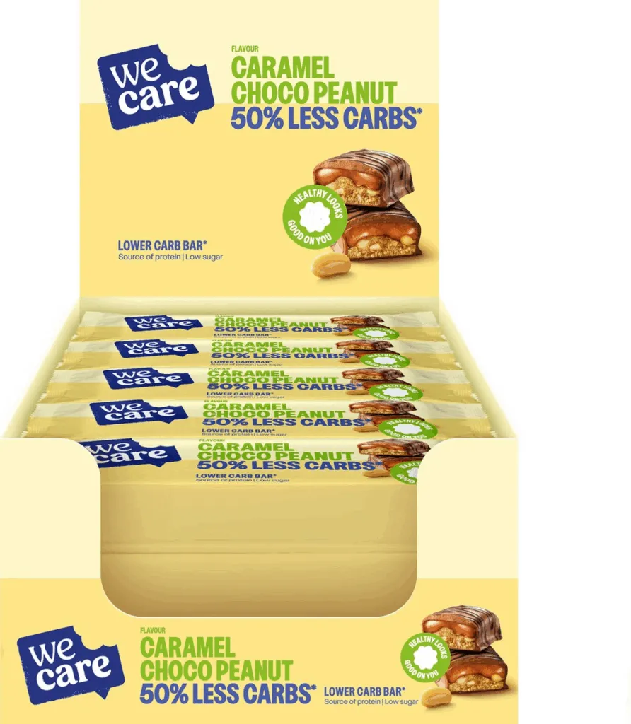 15x WeCare Bar Caramel Choco Peanut (35 gr)