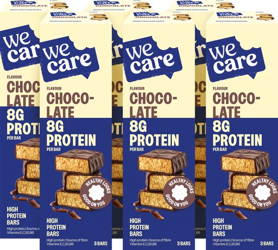 6x WeCare Bars Chocolate (3 pack)