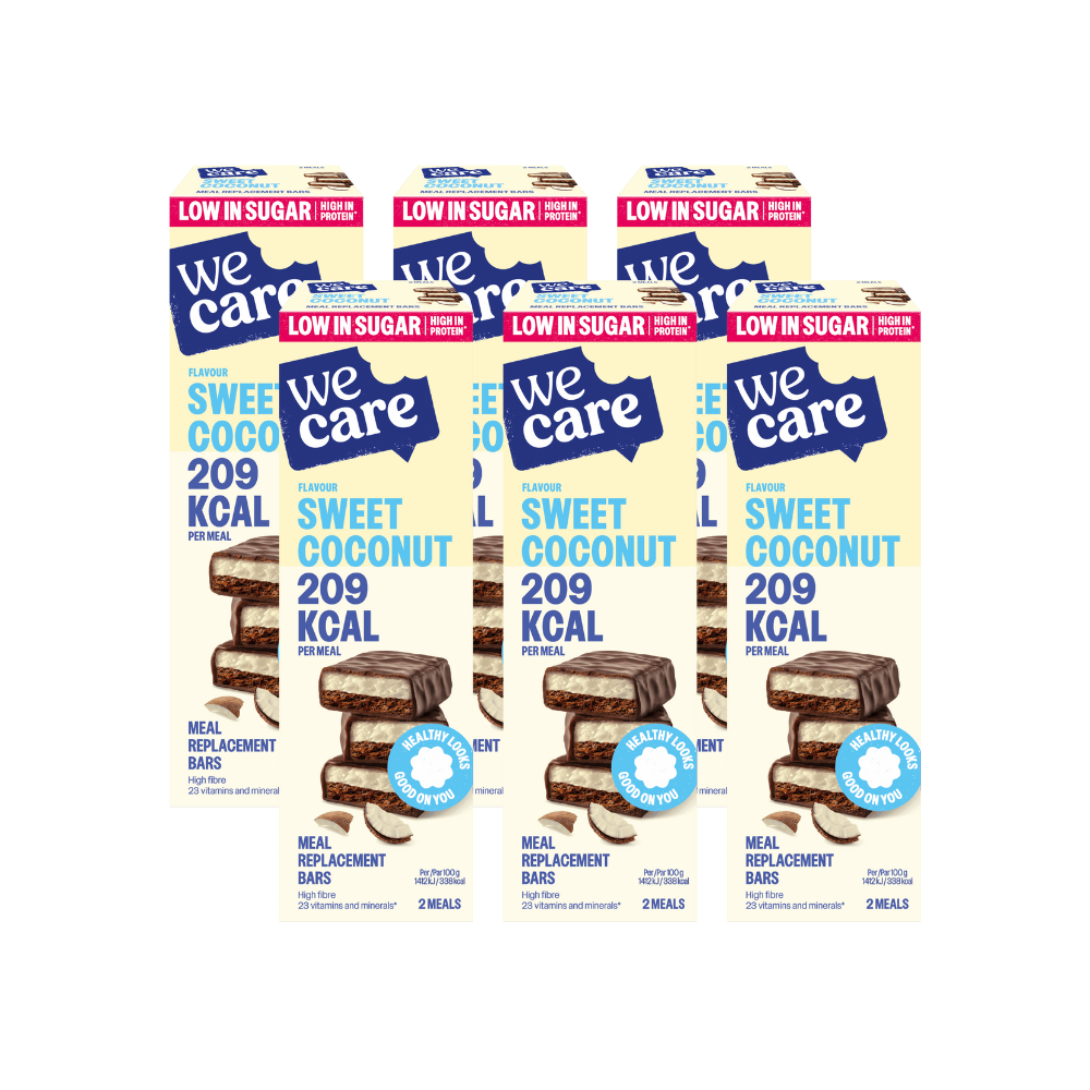 6x WeCare Bars Sweet Coconut (2 stuks)