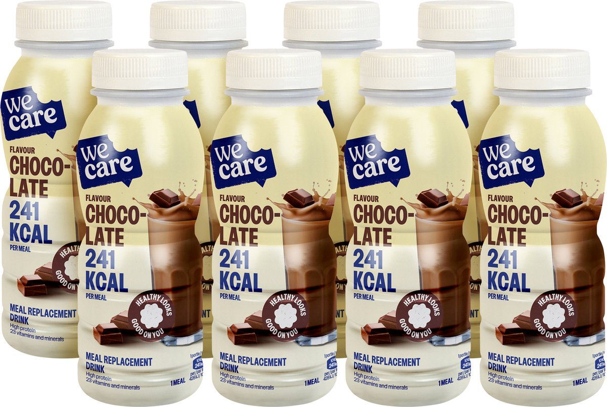8x WeCare Drink Chocolate (236 ml)