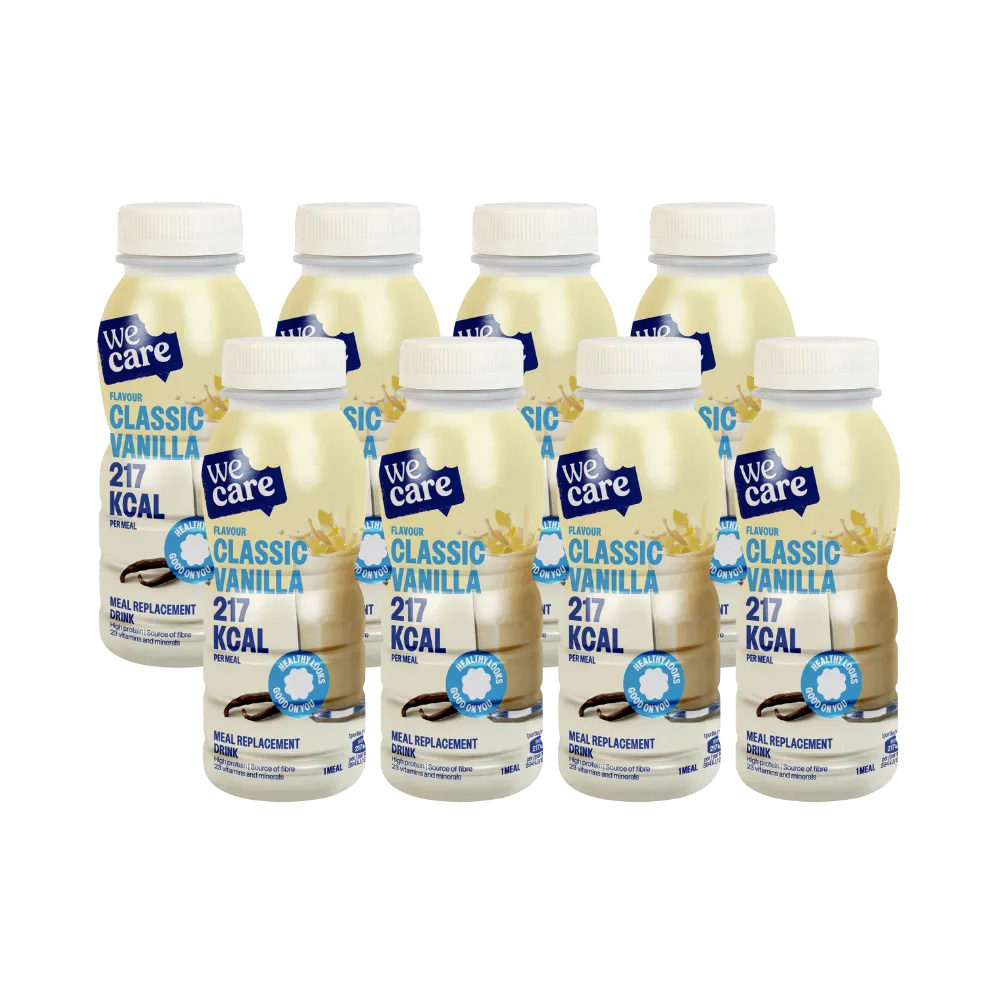 8x WeCare Drink Classic Vanilla (236 ml)
