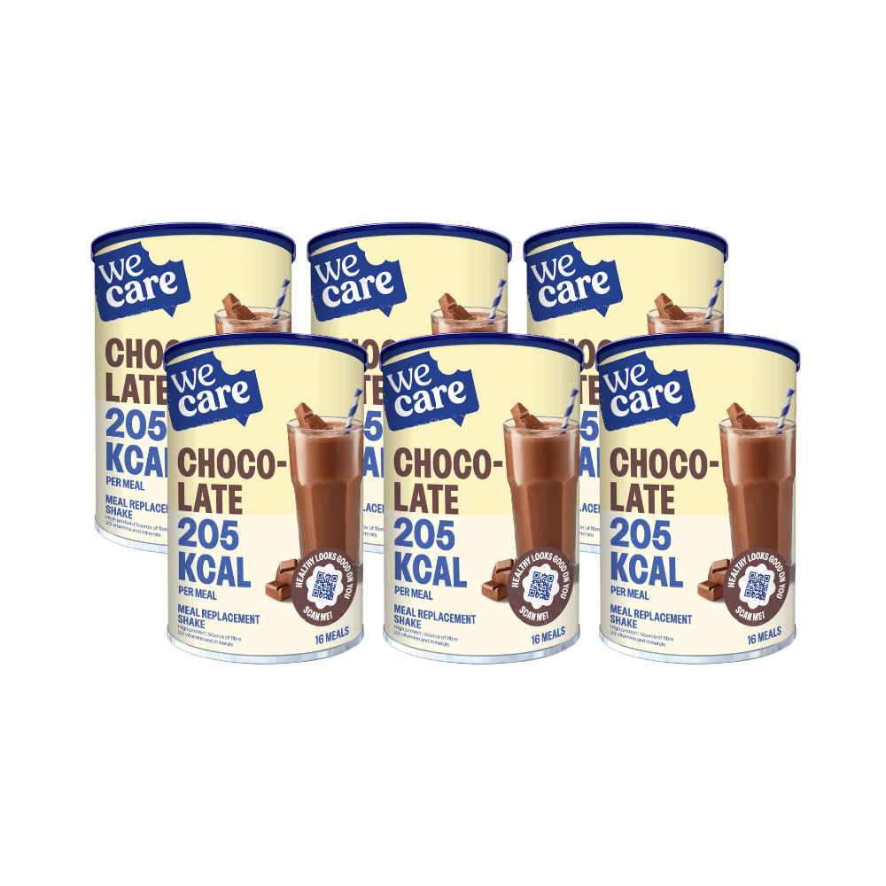 6x WeCare Shake Chocolate (436 gr)