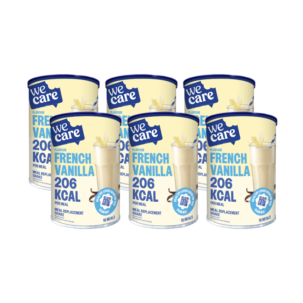 6x WeCare Shake French Vanilla (436 gr)