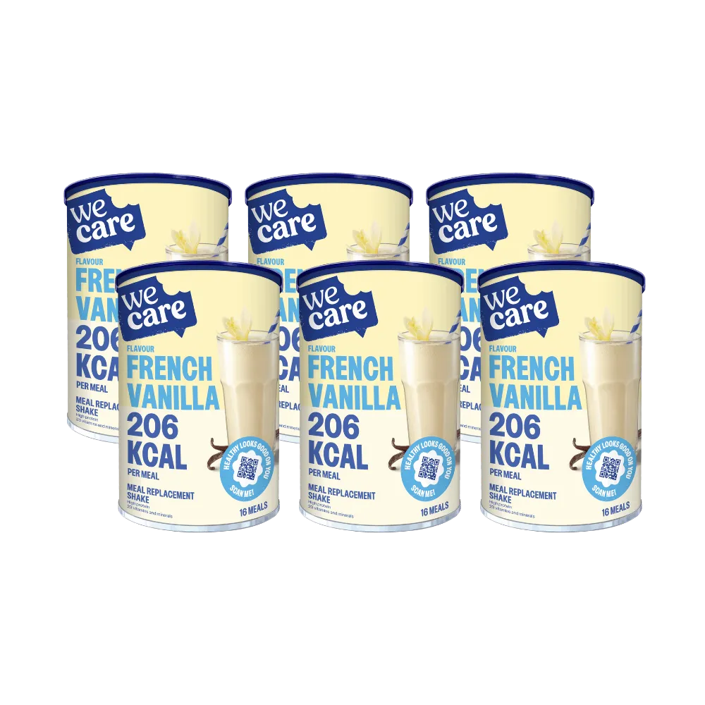 6x WeCare Shake French Vanilla (436 gr)