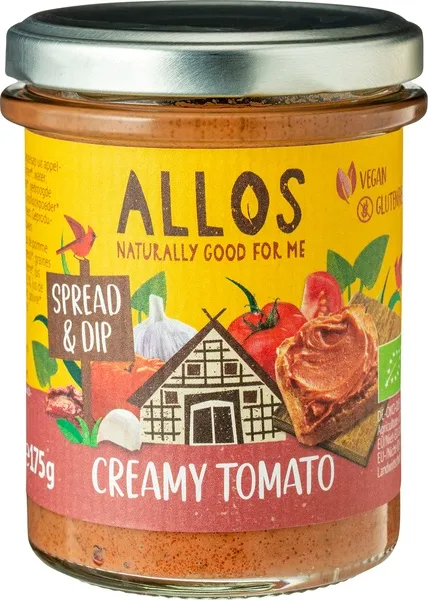 Allos Tomatenspread Creamy (175 gr)