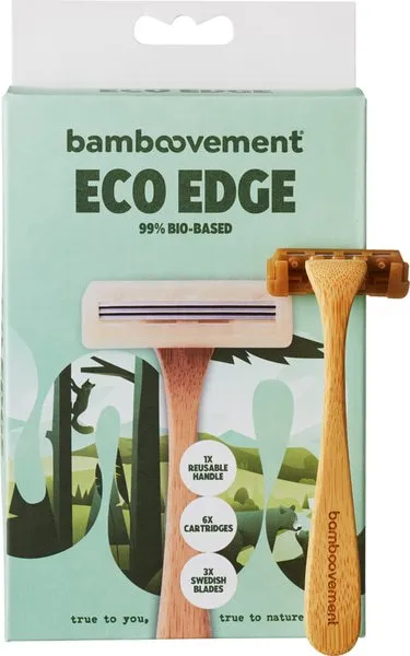 Bamboovement Scheermesje Met Refill (1 stuk)