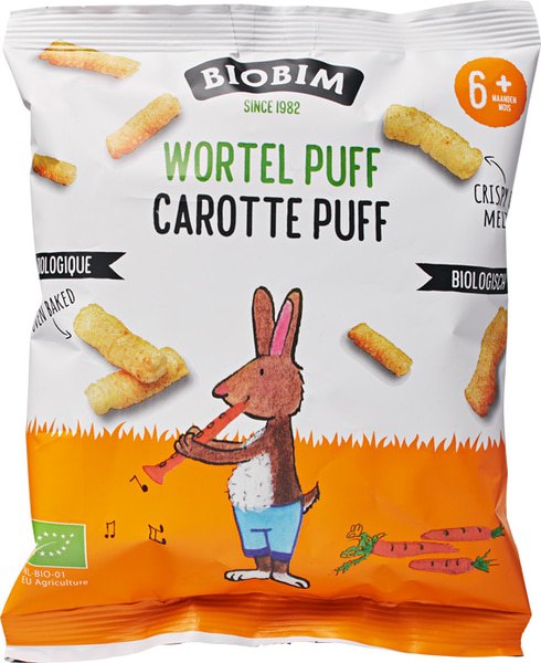 Biobim Maispuffs Wortel (20 gr)