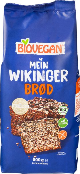 Biovegan Broodmix Viking (600 gr)